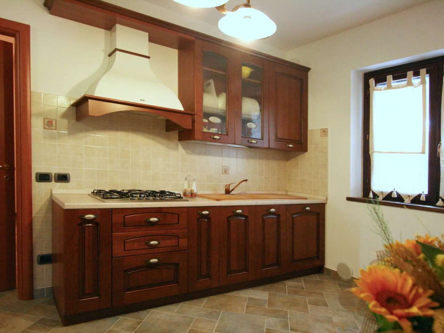 Scenic holiday home in Cagli with roofed terrace and bbq