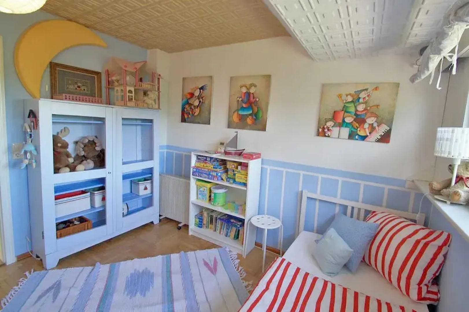 Ferienwohnung mit Terrasse und Privatsee