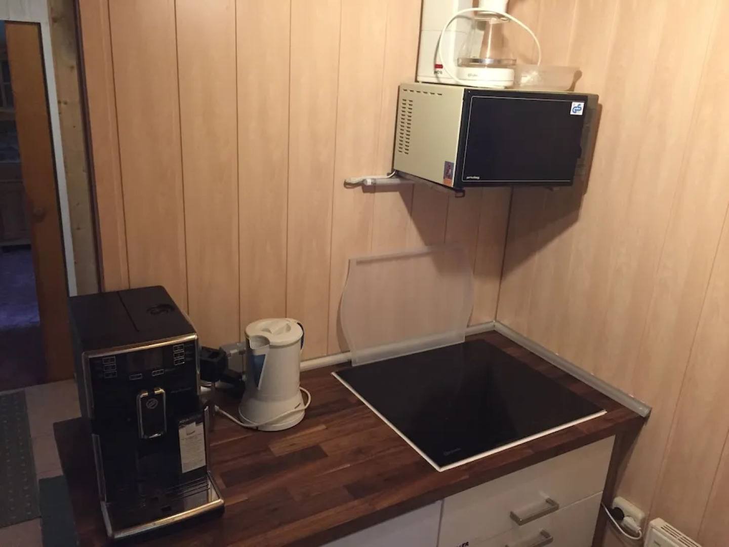 Ferienhaus Mirow-Lärz - Kamin Wald Ruhe