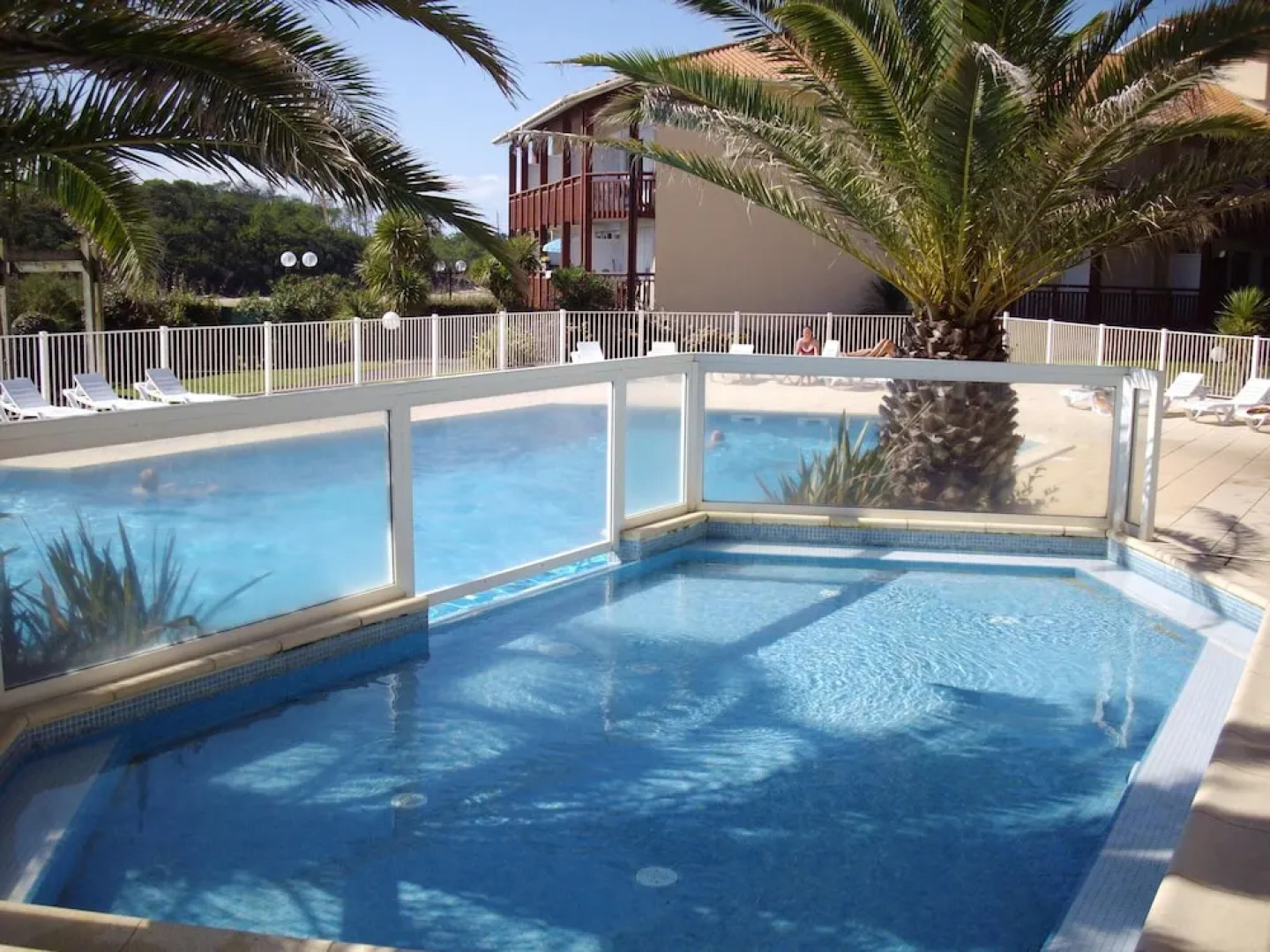 Studio In Vieux Boucau Les Bains With Shared Pool And Enclosed Garden 1 Km From The Beach