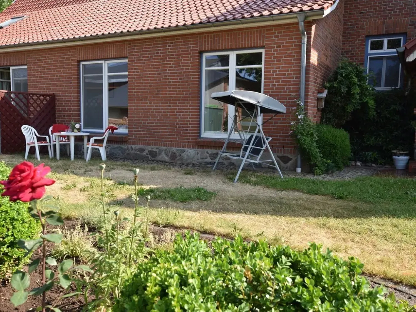 Apartment in Boiensdorf With Terrace, Garden and Barbecue