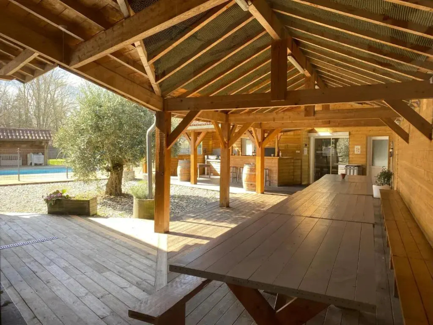 Ensemble de 3 villas avec piscine chauffée, esprit détente