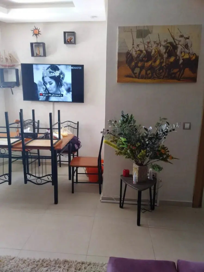 Apartment With one Bedroom in El Mansouria, With Wonderful City View, Shared Pool, Enclosed Garden