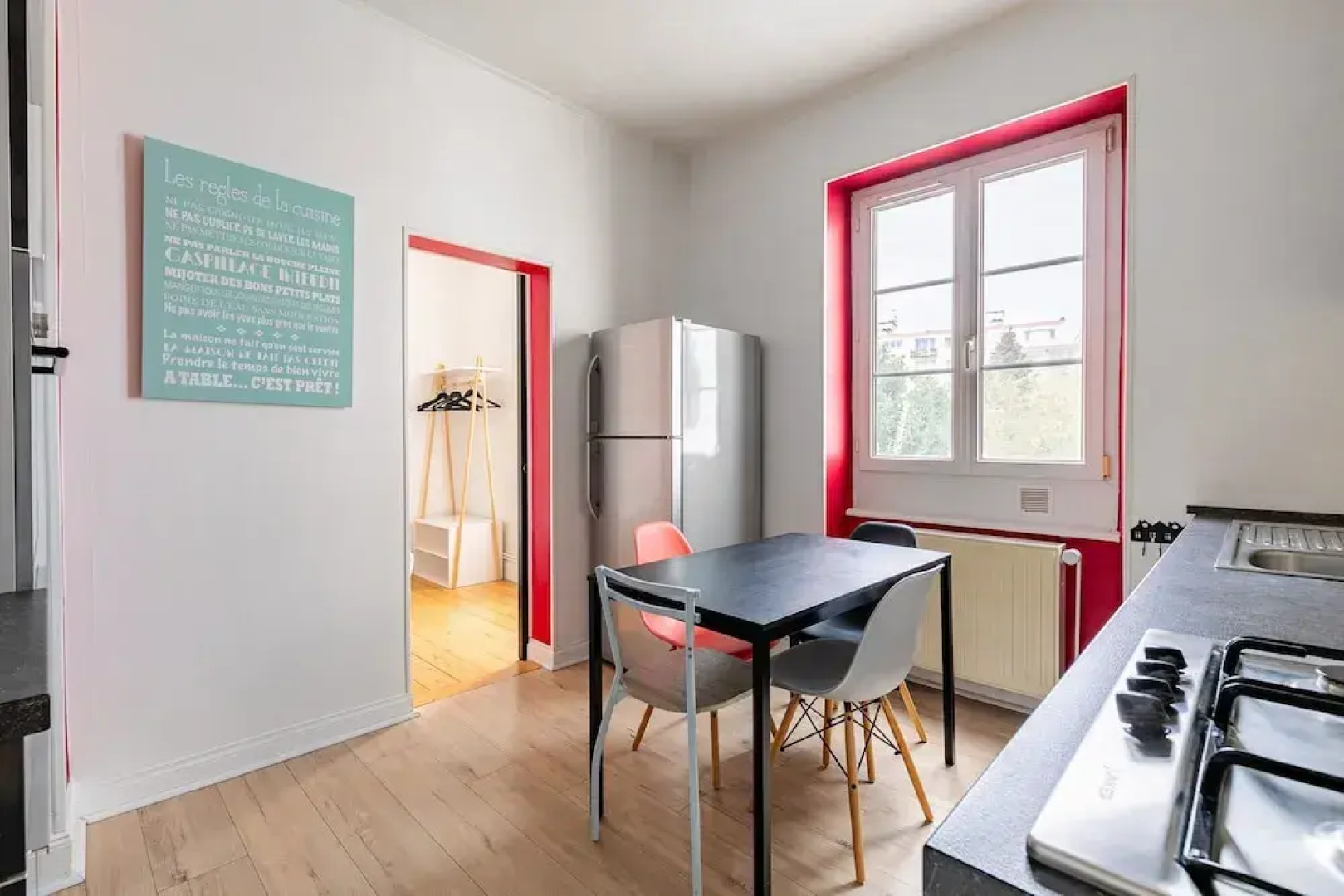 2 chambres avec garage