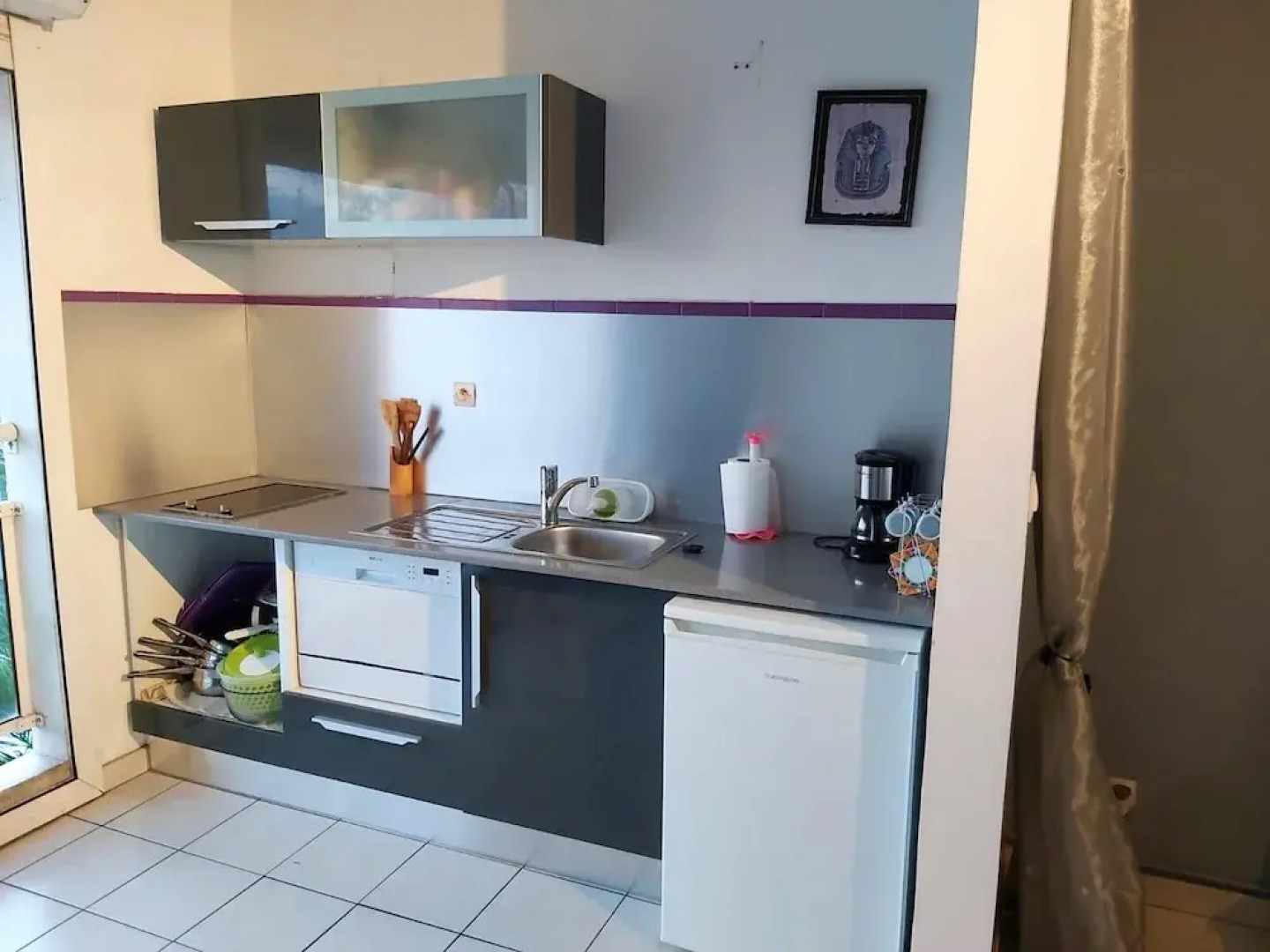 Apartment With one Bedroom in Gourbeyre, With Wonderful sea View and W