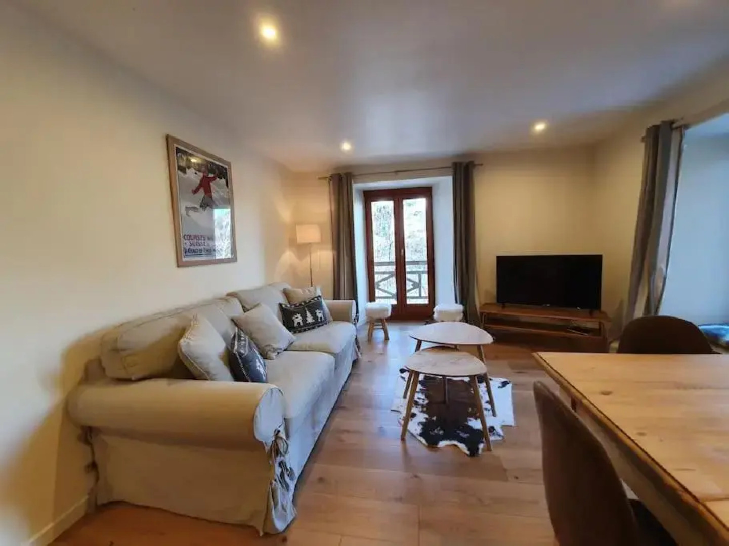 Appartement Marquise de 110m2 avec vue et sauna à 10 min des pistes