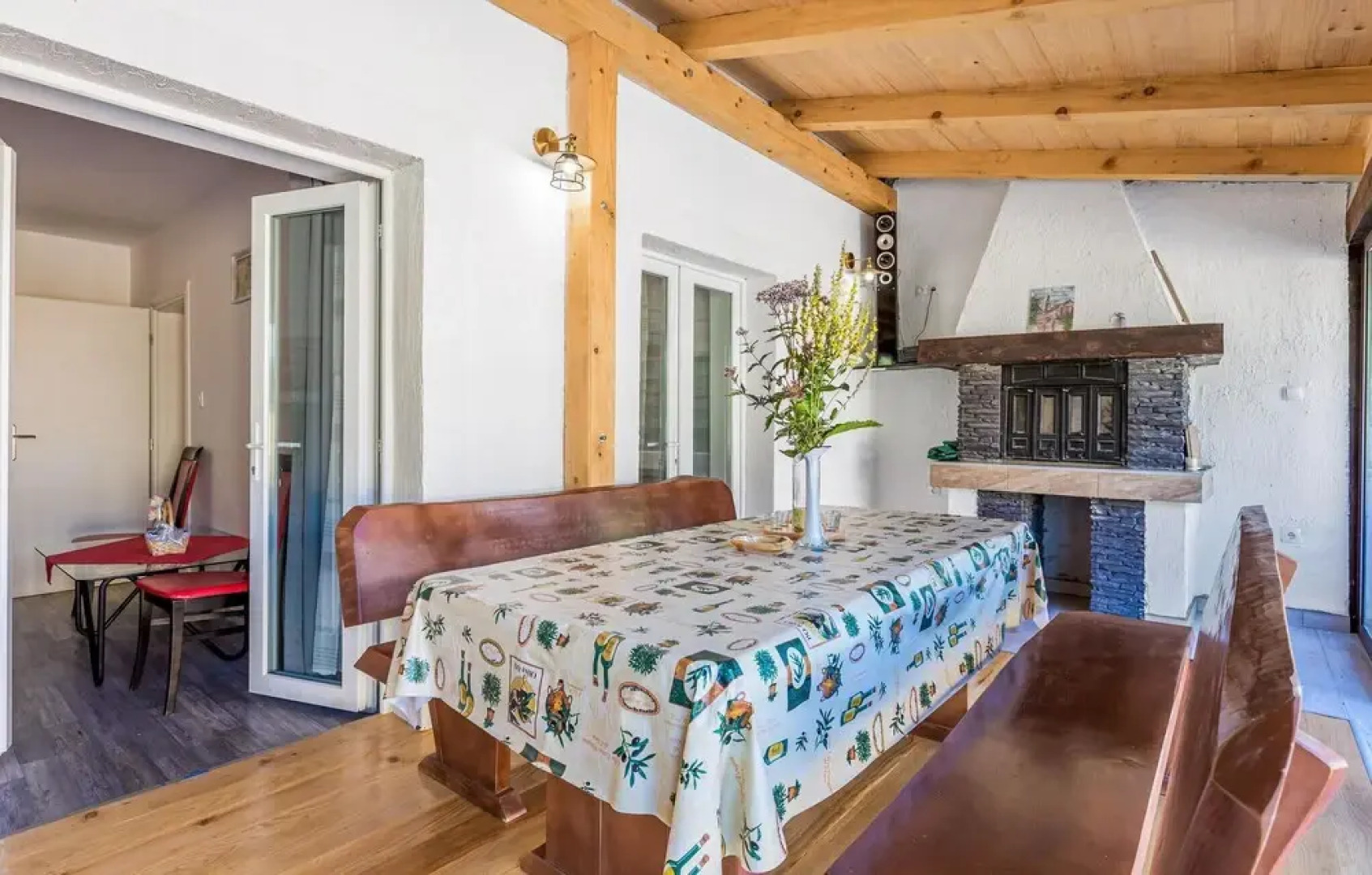 Awesome Home in Fuzine with Hot Tub, WiFi & 3 Bedrooms