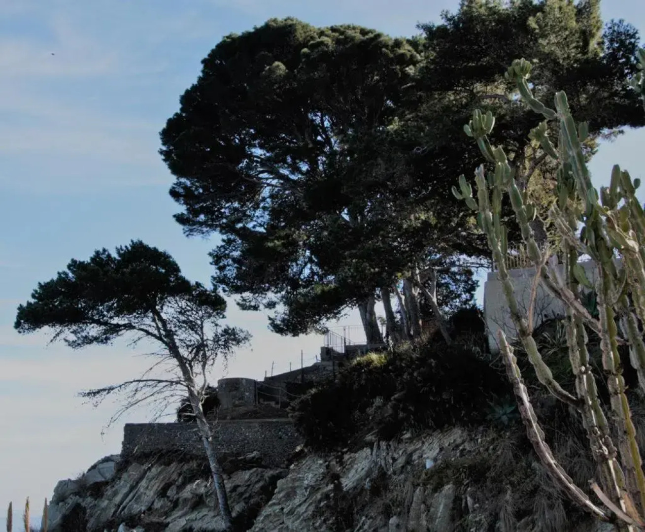 Sfondo Blu Villa sul mare