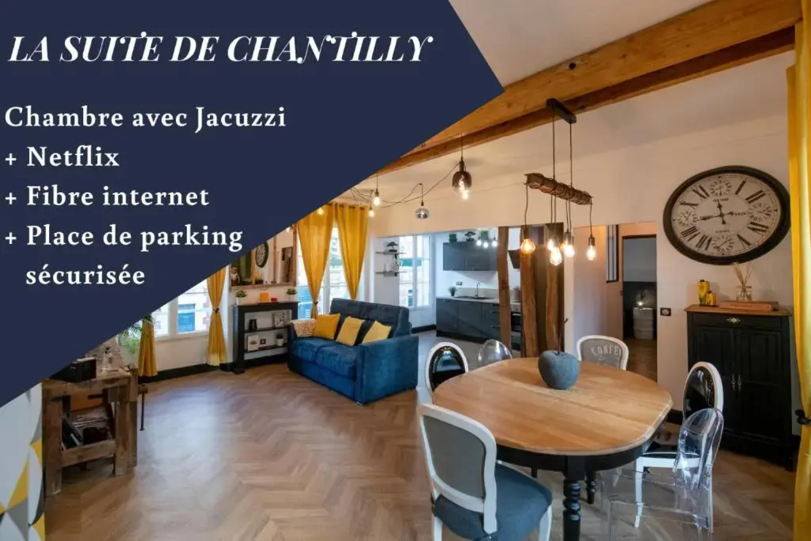 La Suite de Chantilly - Appartement de 80m2 avec Jacuzzi privé !
