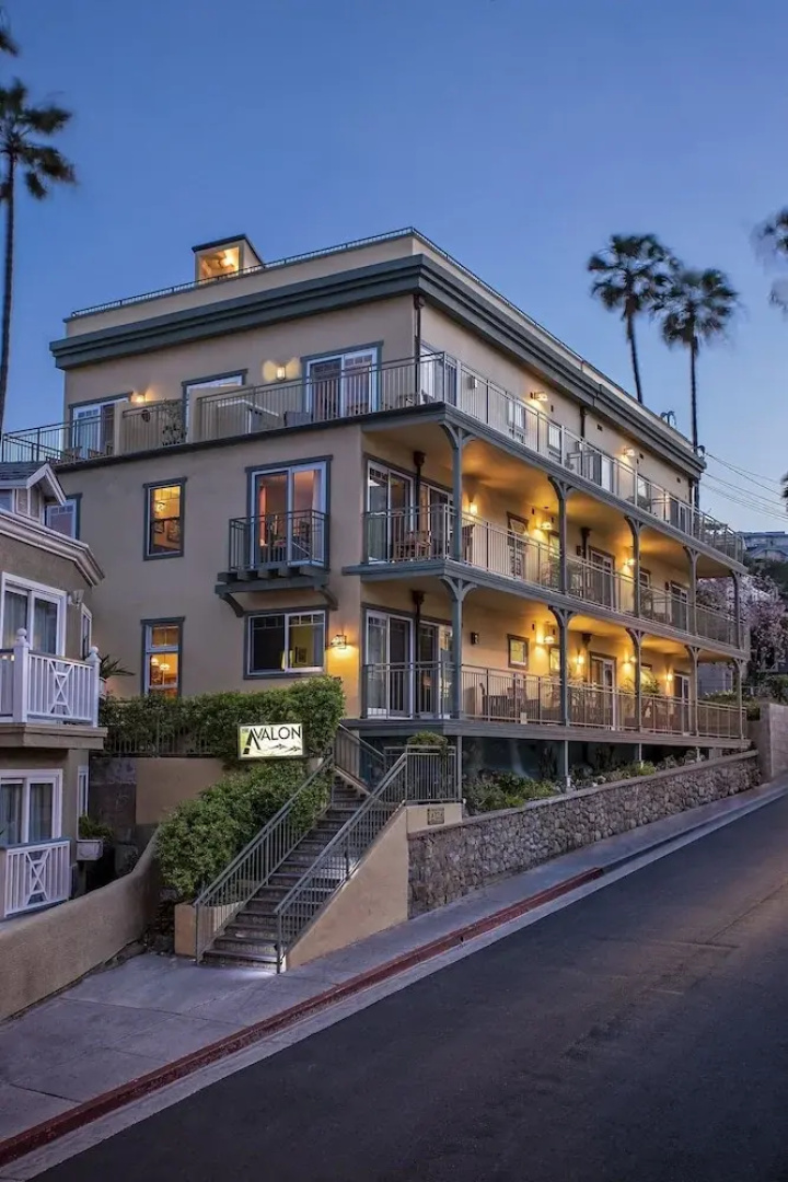 The Avalon Hotel on Catalina Island