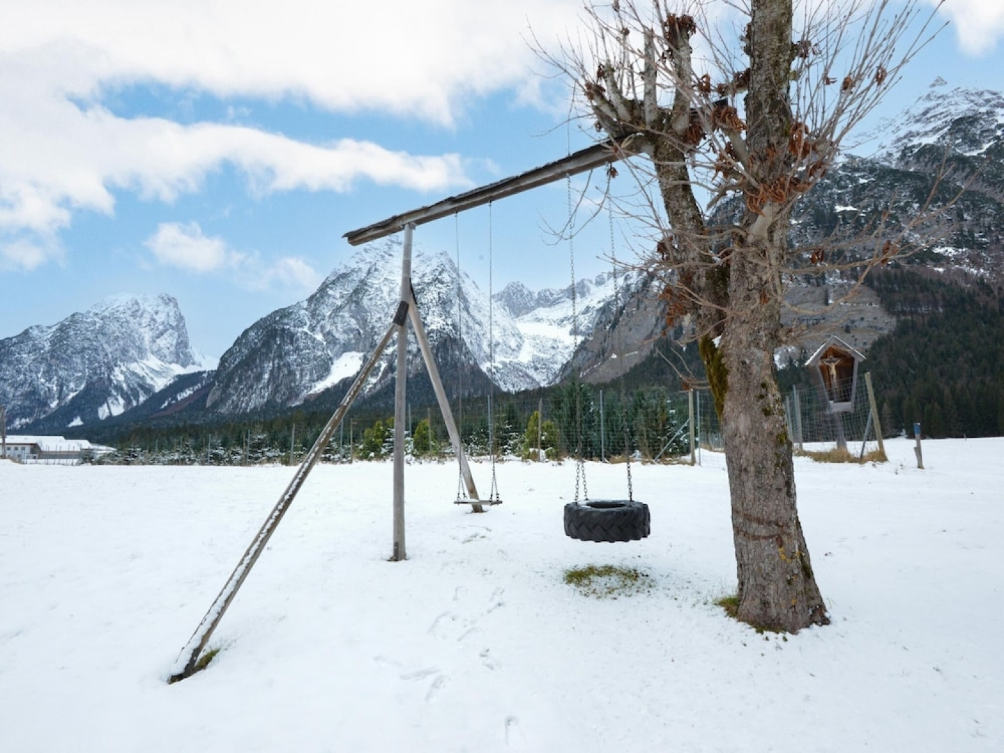 Apartment in Leutasch, Tyrol With Meadow