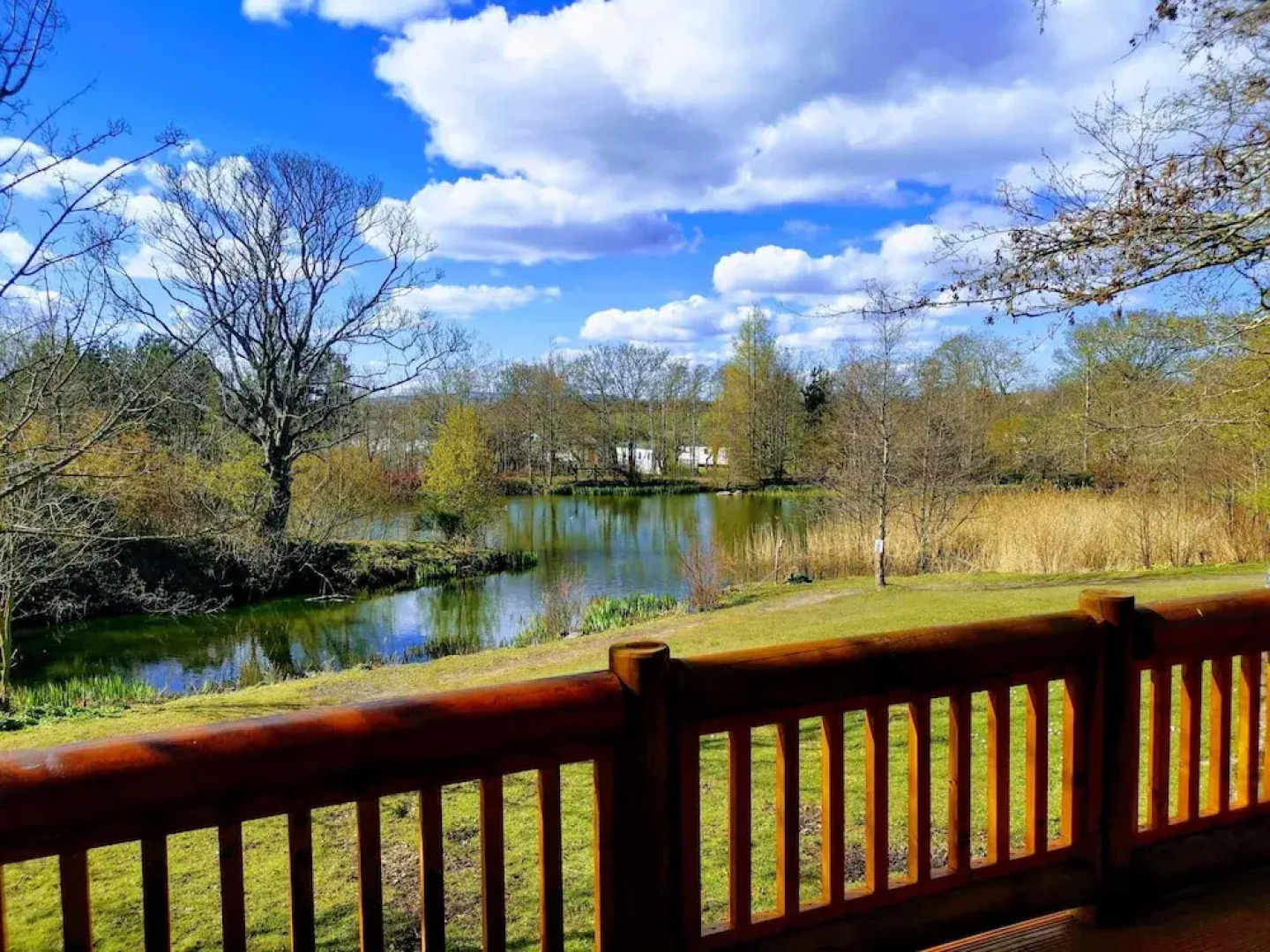 Starlight Log Cabin - With Hot Tub and Lake View