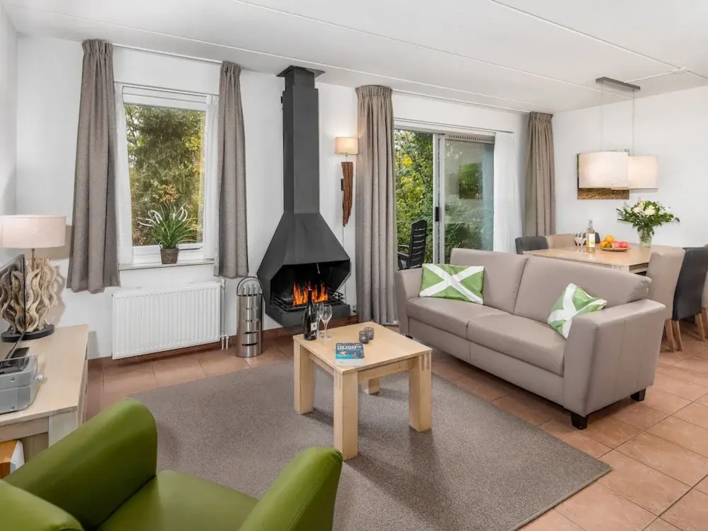 Restyled House with Fire Place near Drents-Friese Wold