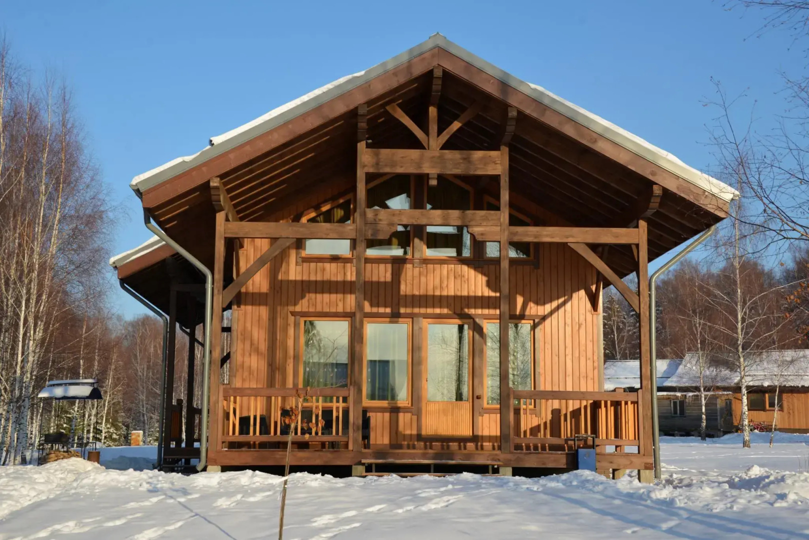 Коттедж Б3 на базе отдыха Новинки Парк