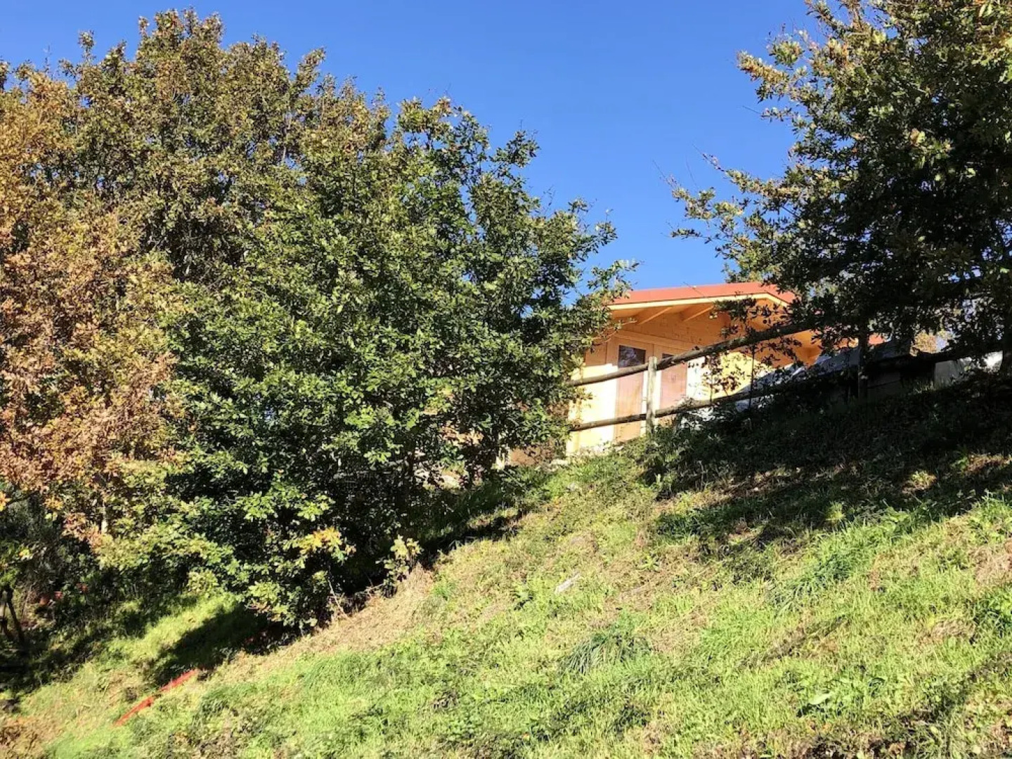 Chalet With one Bedroom in Mortagua, With Wonderful Mountain View, Enclosed Garden and Wifi Near the Beach