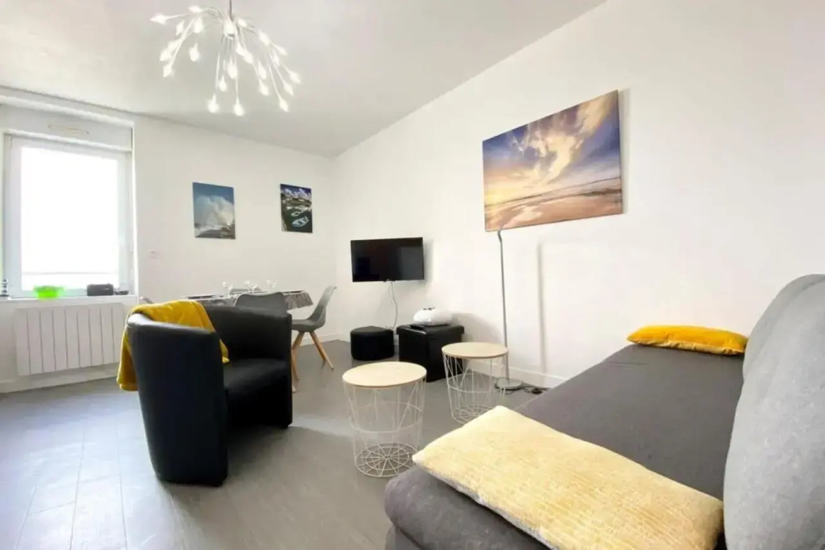 T2 Hyper cosy – Plage et port à pieds