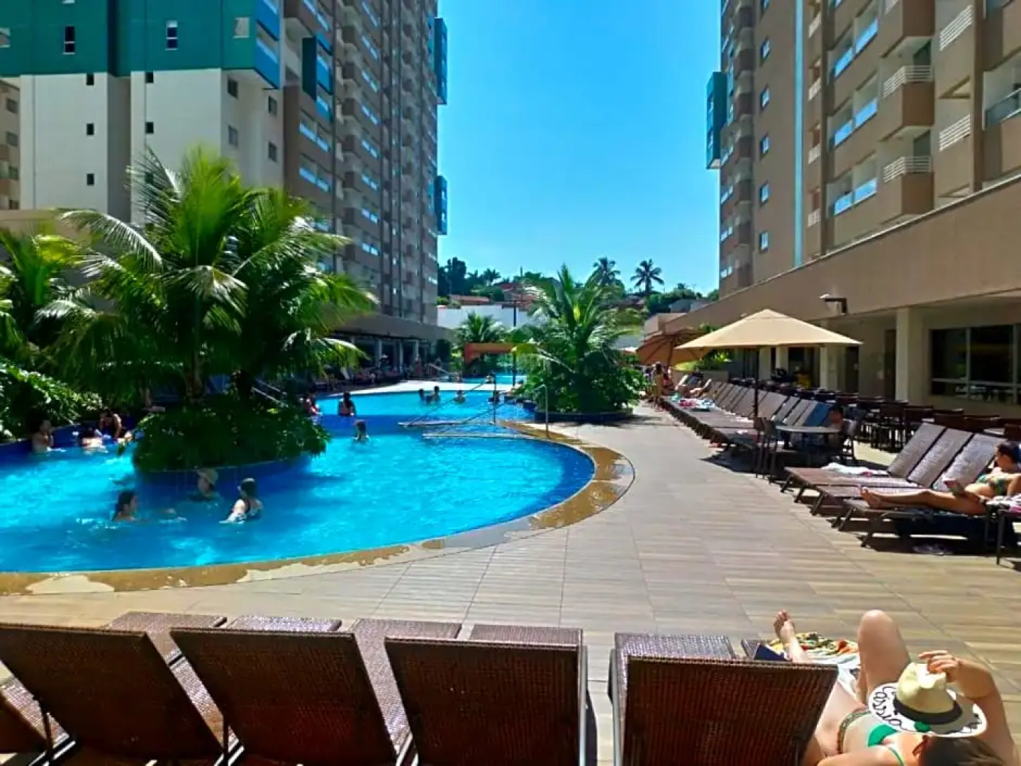 Apartamento em Resort de Olimpia