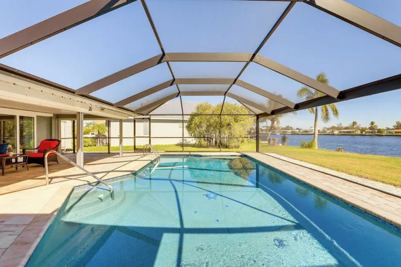 Waterfront Port Charlotte Home w/ Pool & Lanai