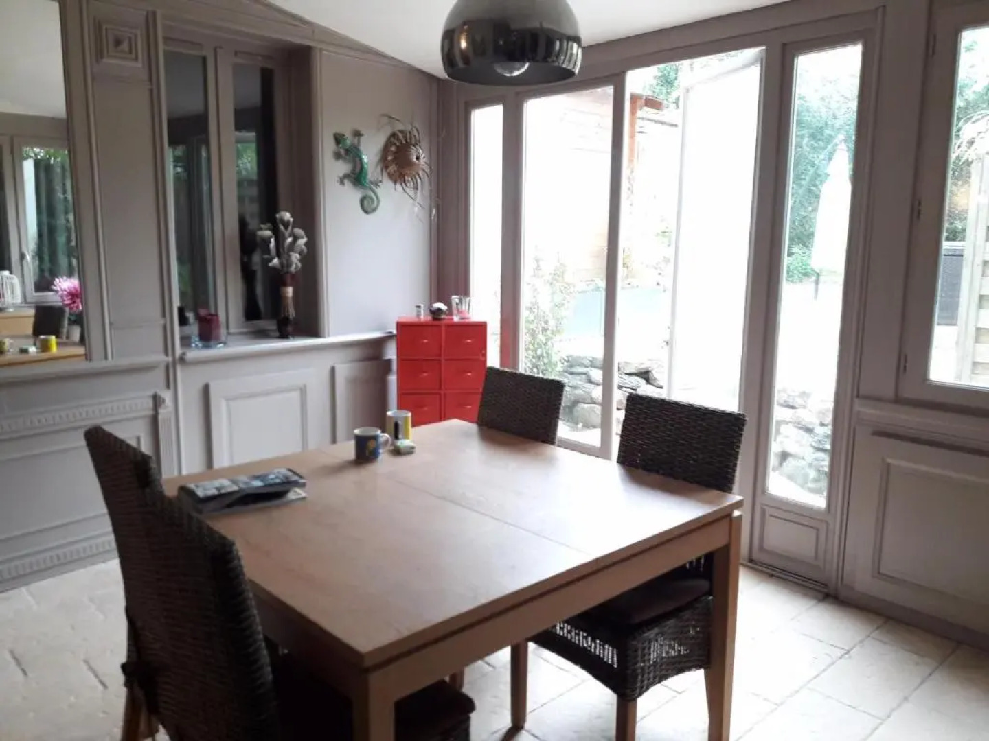 Appart avec jardin + SPA Nordique + proche c.ville