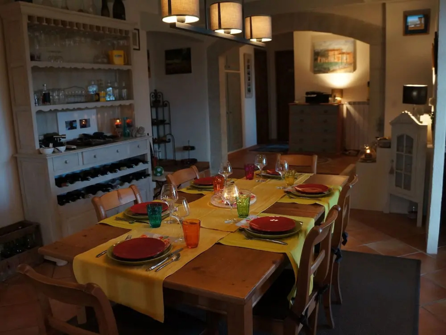 Detached Villa Situated Between the Vineyards and Views of the Mont Ventoux