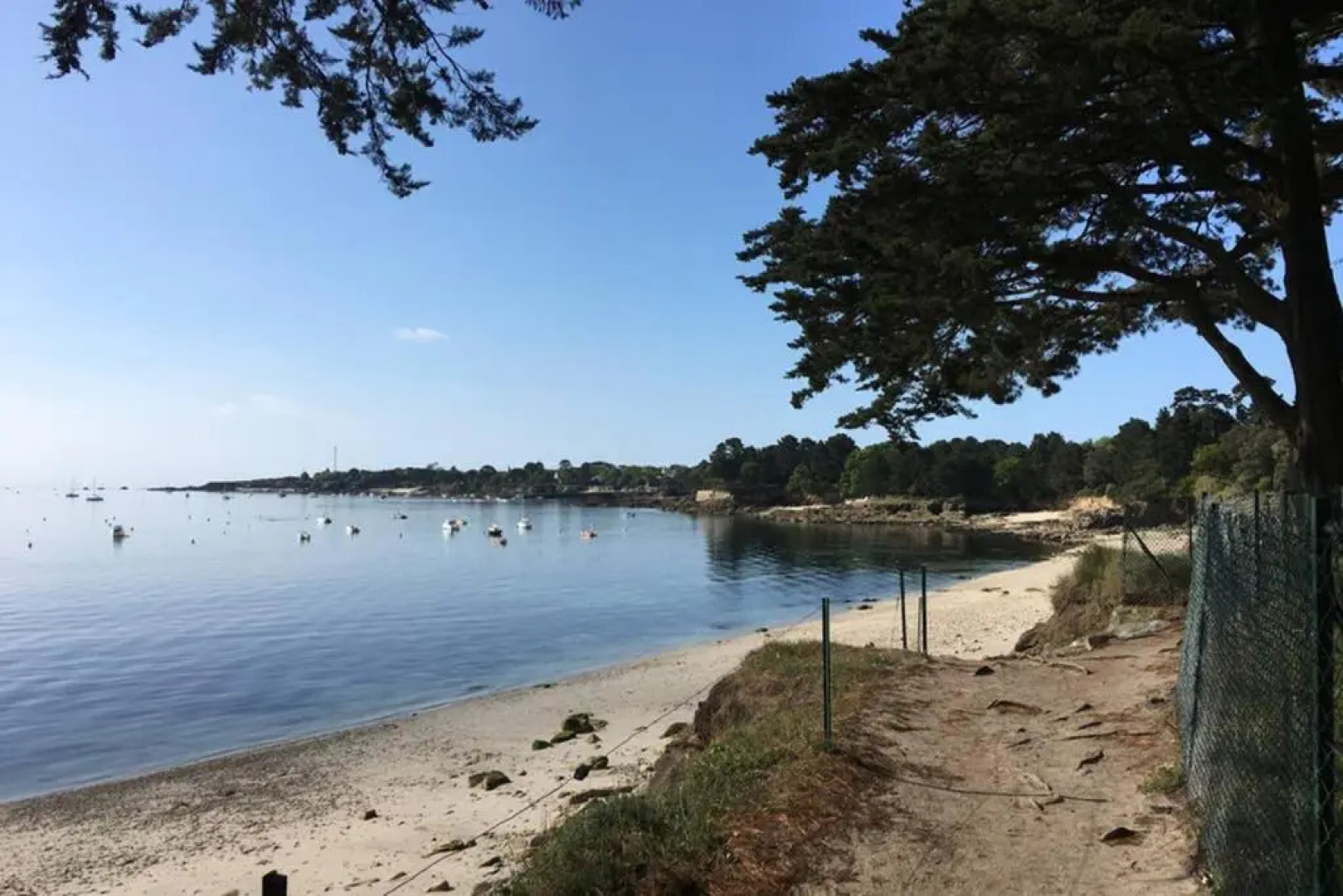 Beg-Meil 200 m plage et sentiers T2 avec terrasse