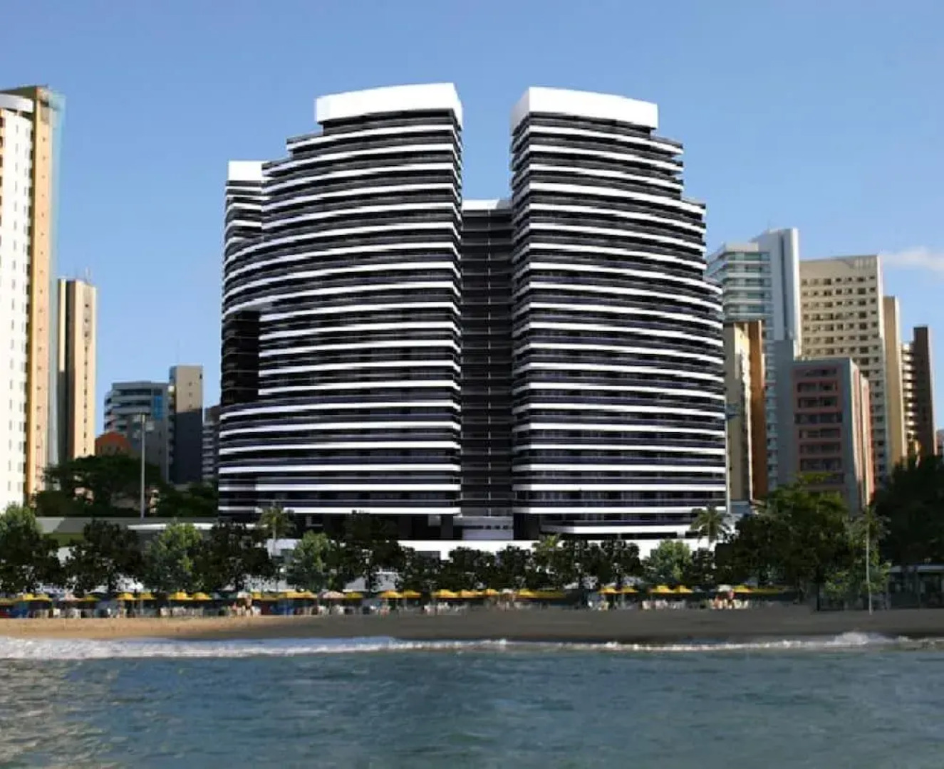 Flat vista mar Landscape beira mar 1206G