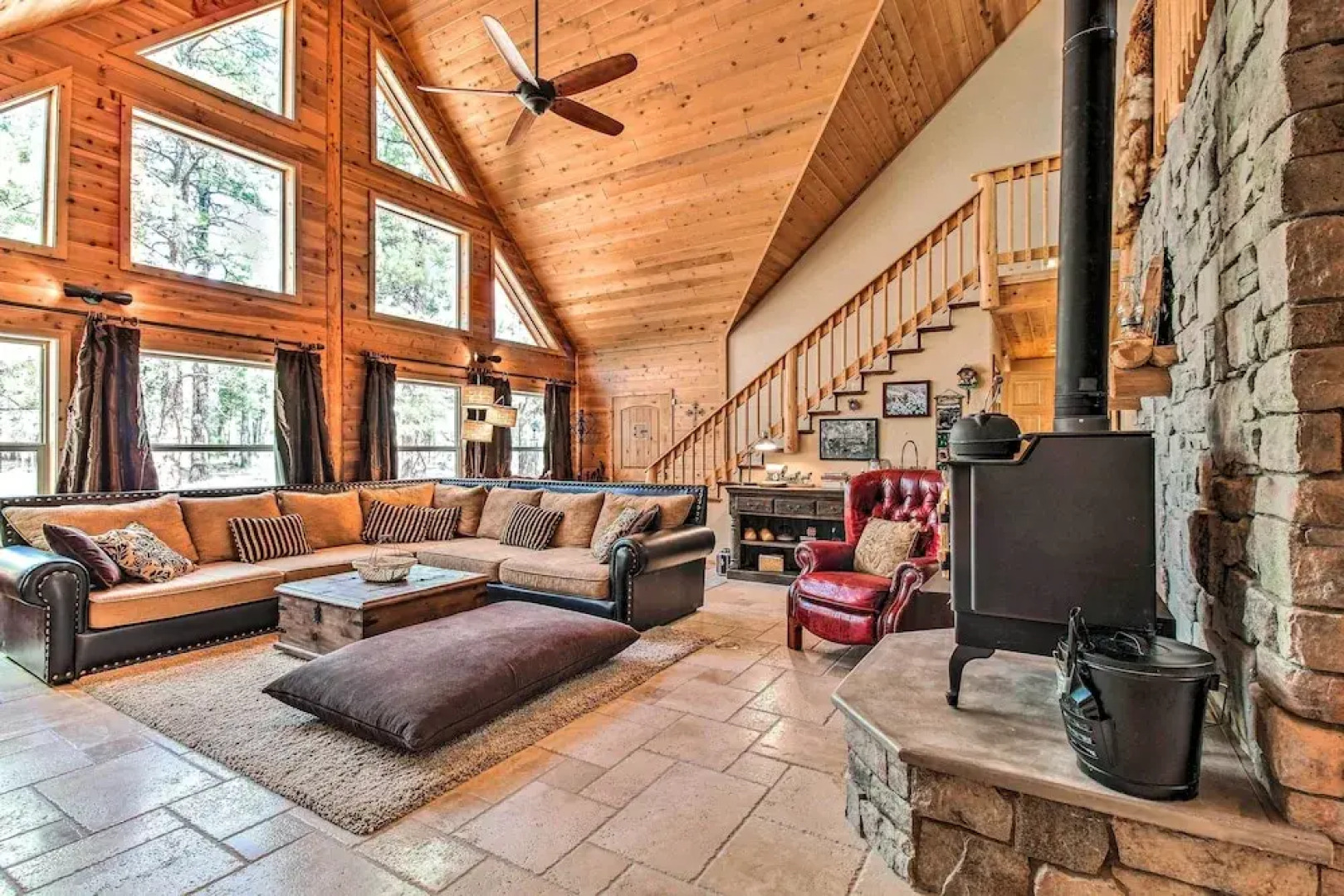 Family Game Room: Spacious Overgaard Cabin