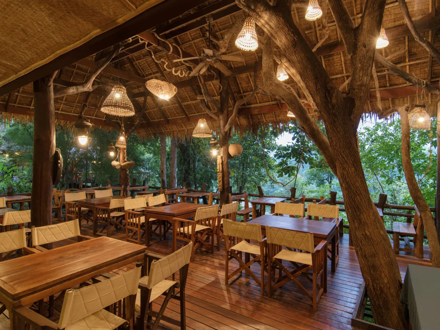 Hintok River Camp at Hellfire Pass