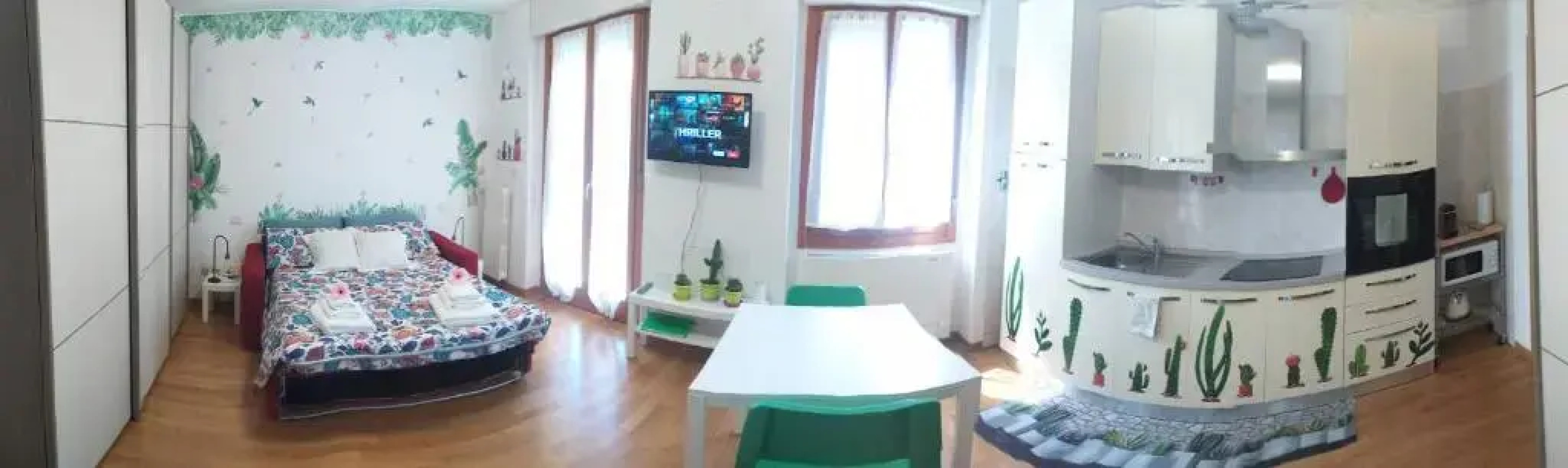 CASITA Monolocale colorato a 150mt da stazione