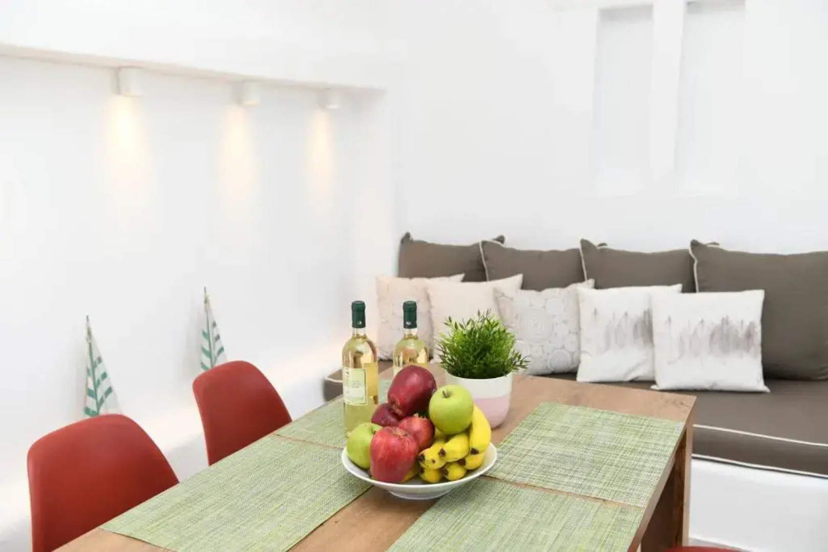 Superior Beachfront Apartment 1 with view to the Aegean Sea