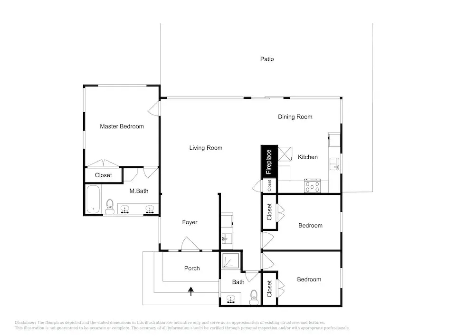 Oceanfront  W/ Direct Beach Access 3 Bedroom Home