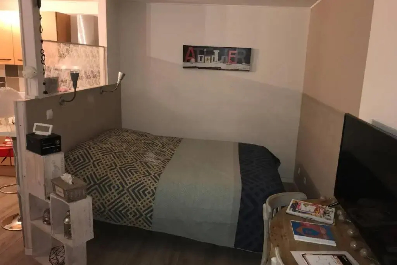 Studio rez-de-chaussée, à Lesquin/Lille aéroport