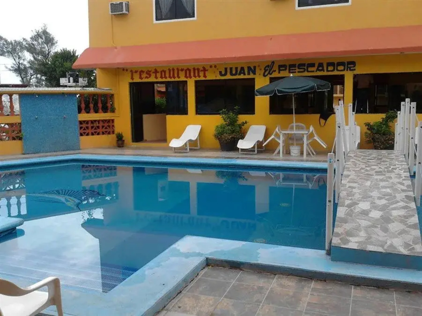 Hotel Playa y Restaurante Juan el Pescador en Tecolutla