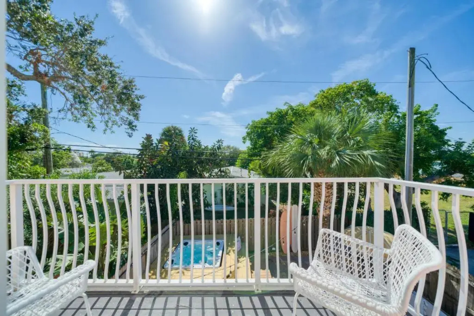 Luxury Villa 3 Blocks from the Beach with Hot Tub a Fire Pit and Outdoor Oasis