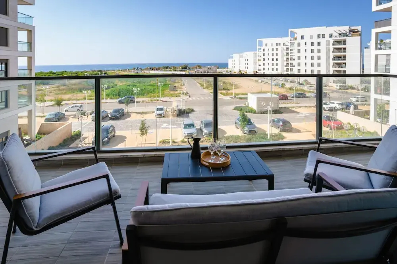 Panoramic Seaview Balcony Escape by Sea N Rent