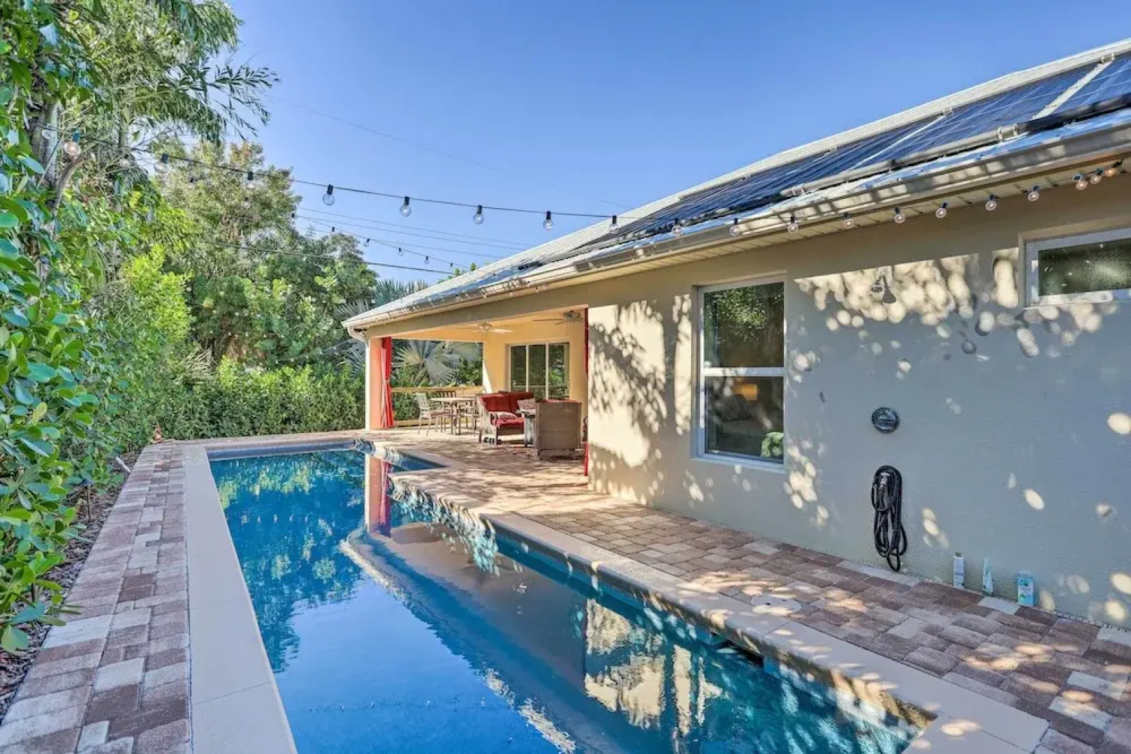 Chic Cocoa Beach Oasis w/ Pool - Steps to Shore!
