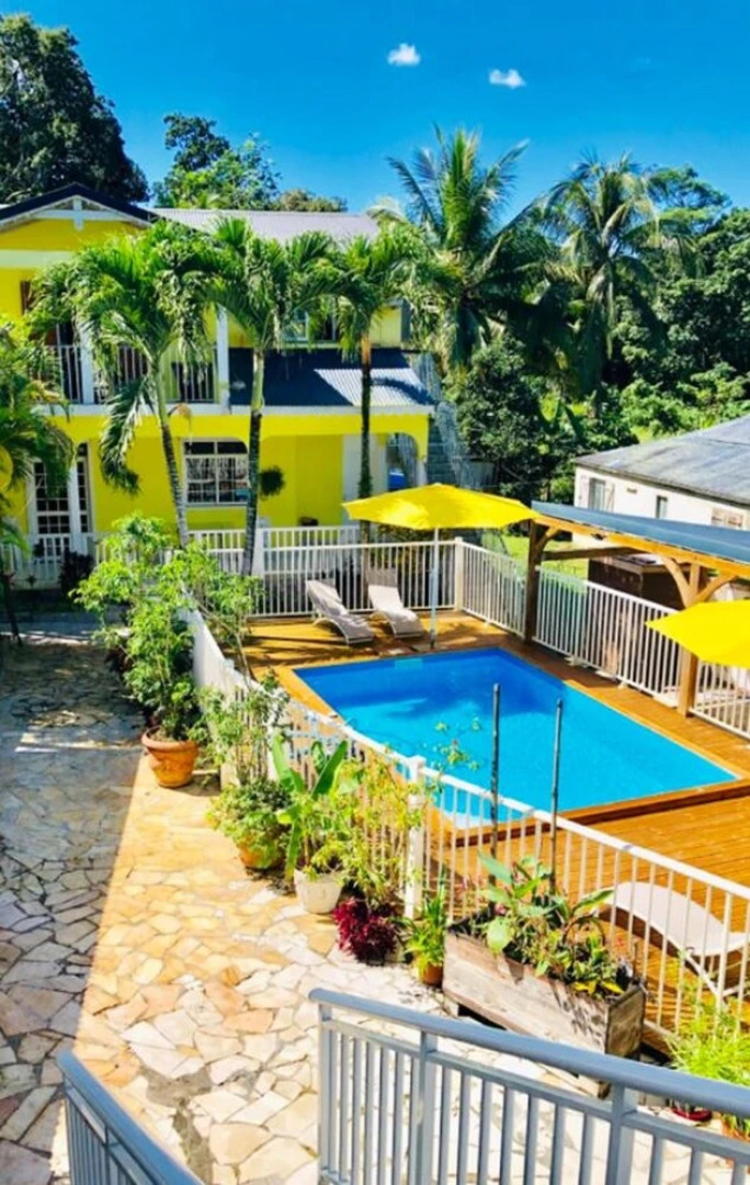 House With 3 Bedrooms in Sainte Rose, With Private Pool, Enclosed Gard