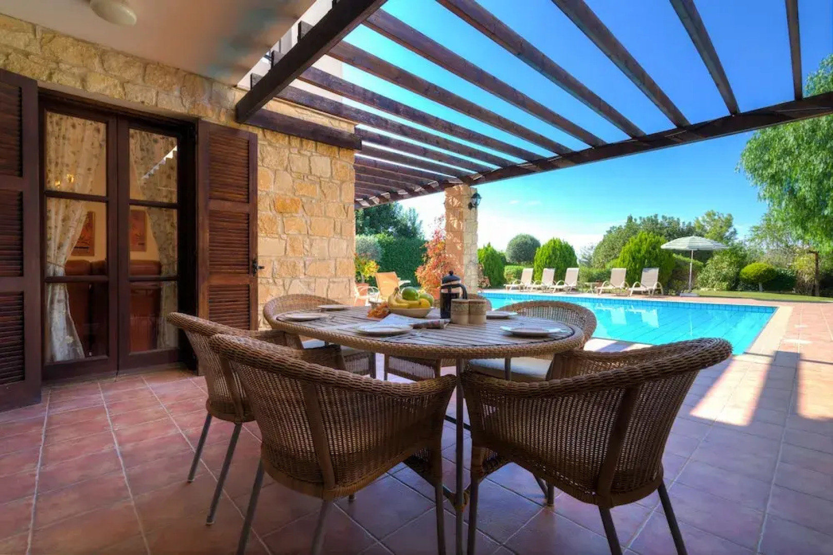 3 bedroom Villa Anarita 64 with private L-shaped pool, beautiful gardens, near resort village square