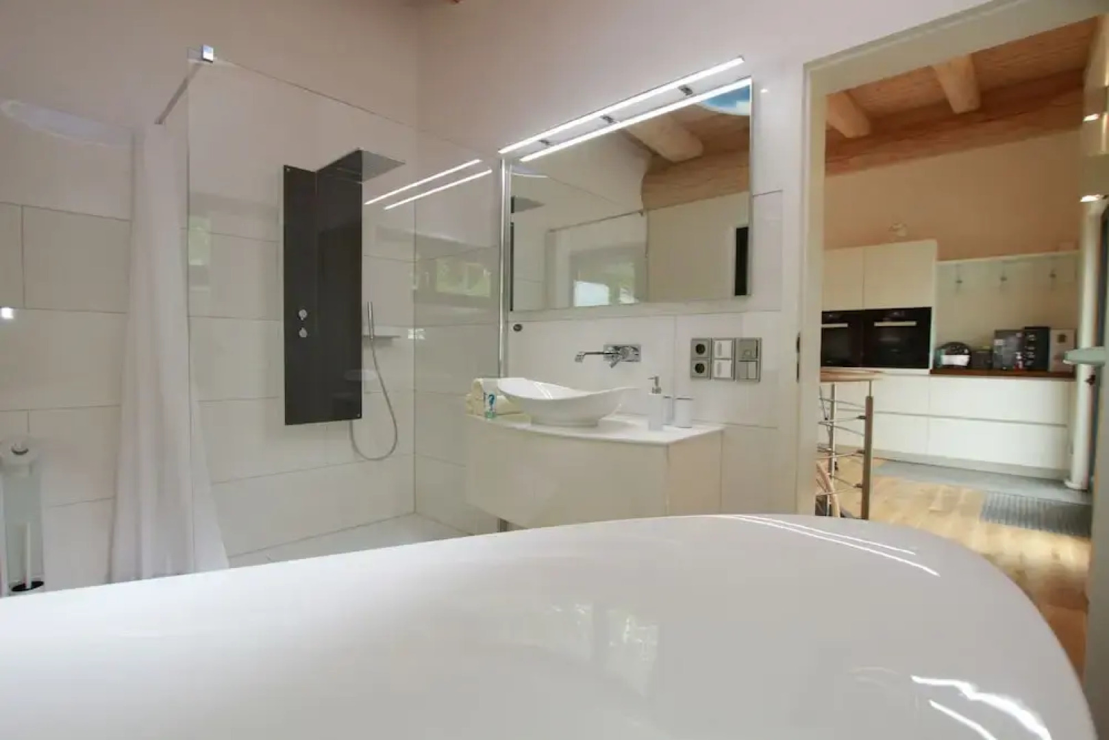 Kanadisches Blockhaus am Plauer See