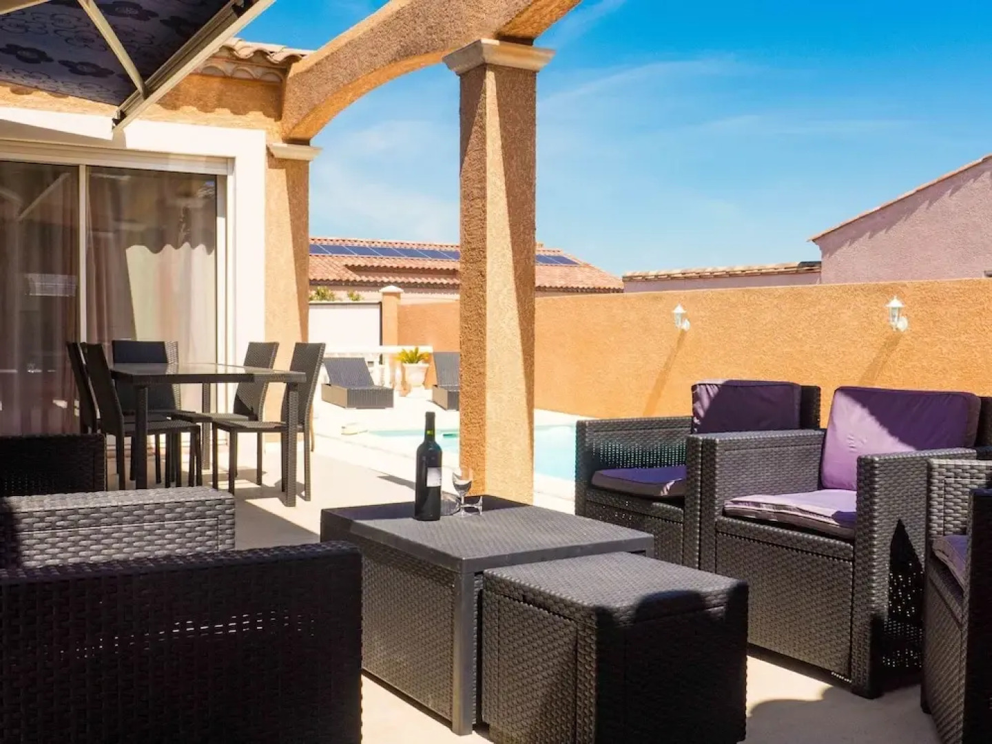 Spacious Furnished Holiday Villa With Private Pool and Covered Terrace