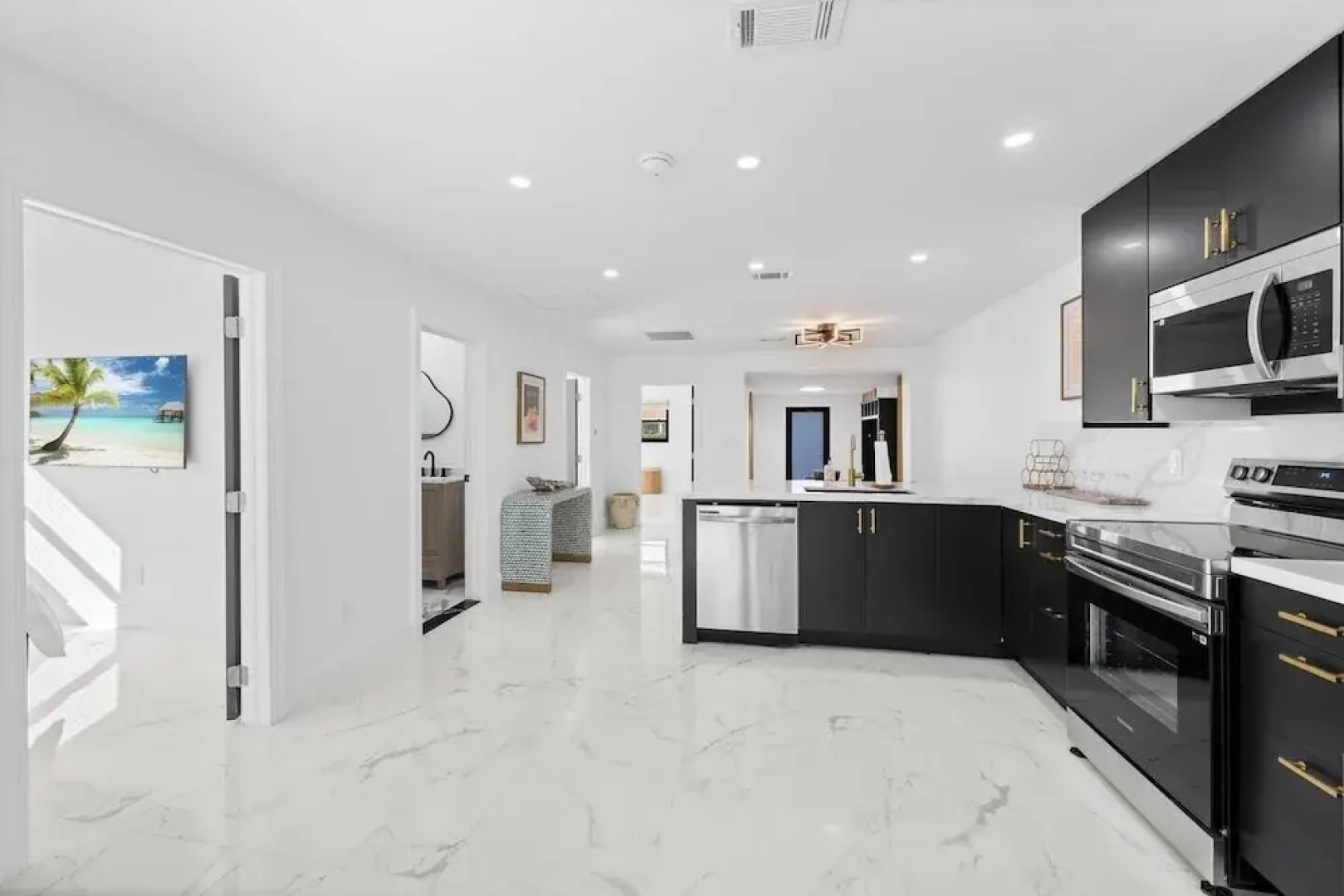 Luxury poolside paradise