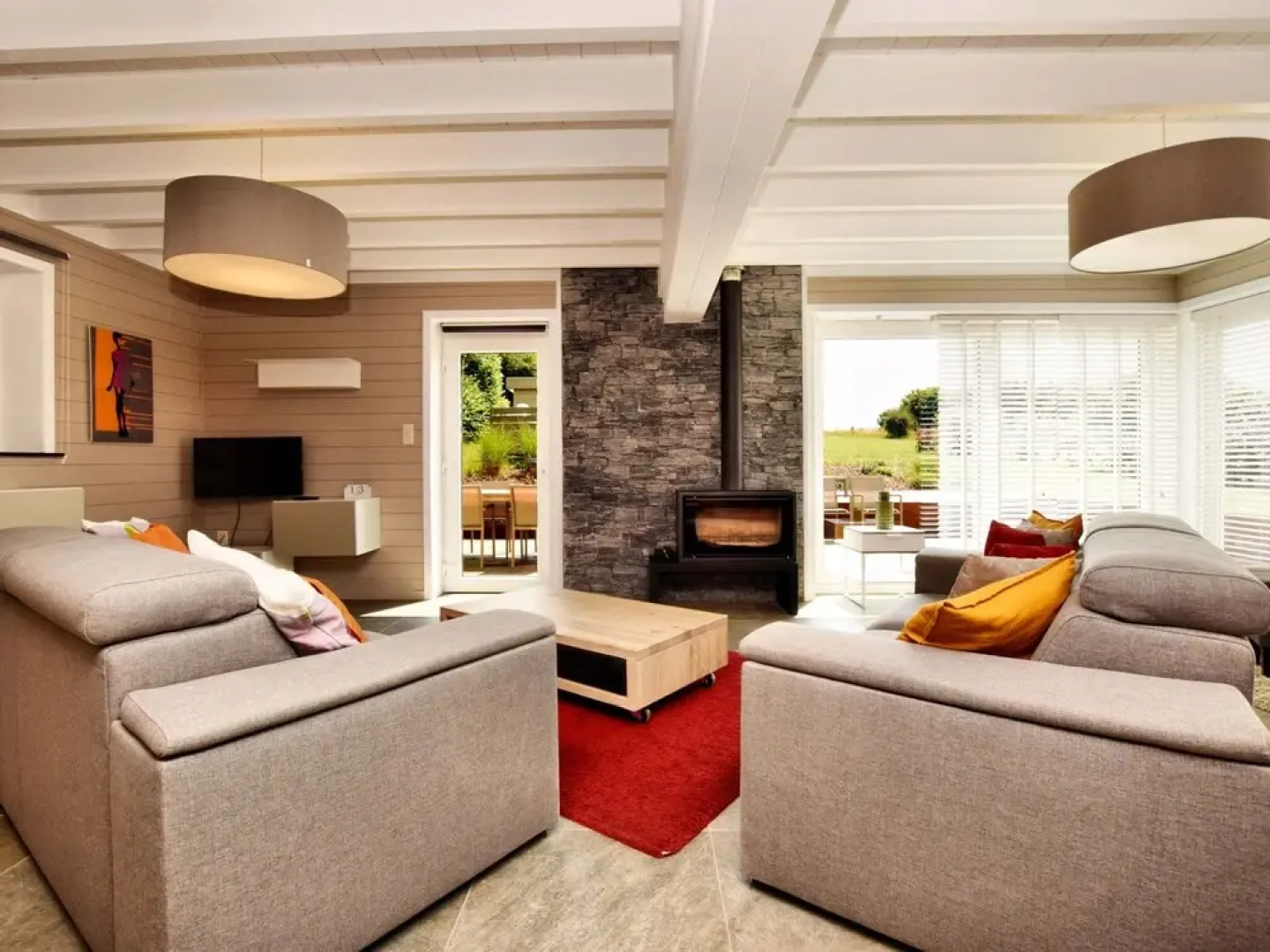 Stylish Holiday Home in Houffalize With Sauna, Patio, Garden