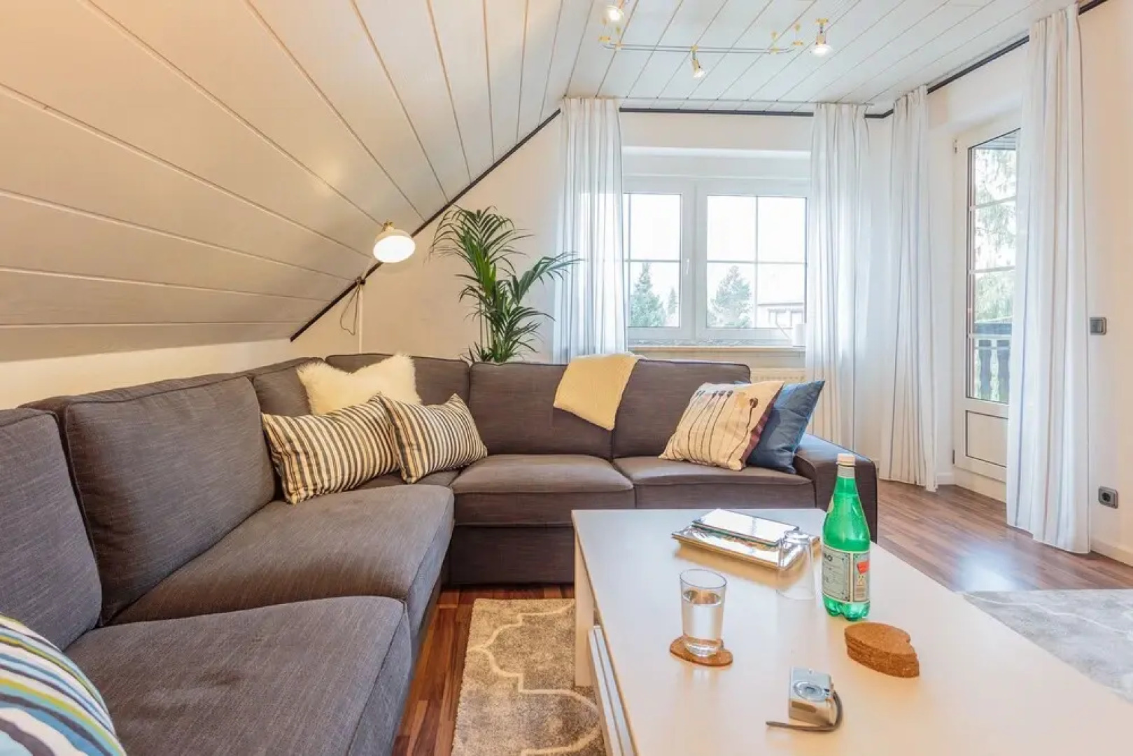 Schwalbe in der Heide