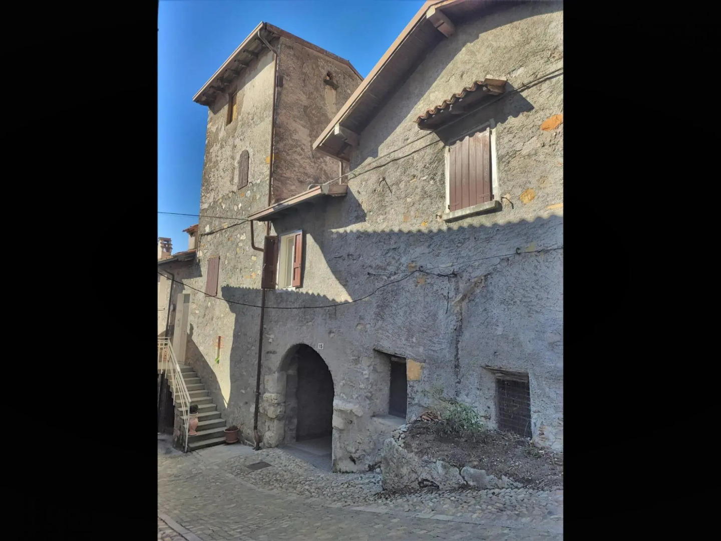 Pleasant holiday home in Marone with balcony/terrace