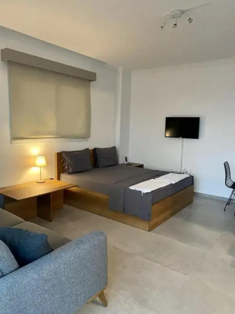 Sleek Flat With Shared Pool and Sea View in Iskele