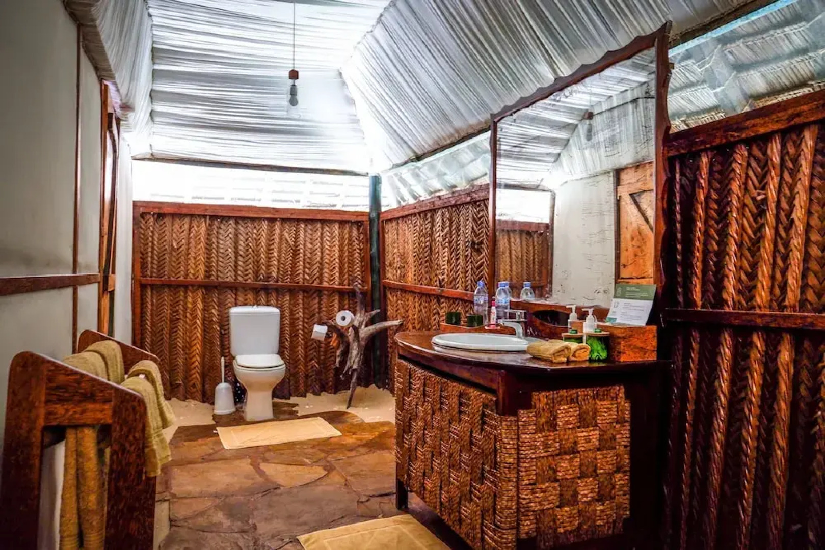 Saadani Safari Lodge - bush, river, beach