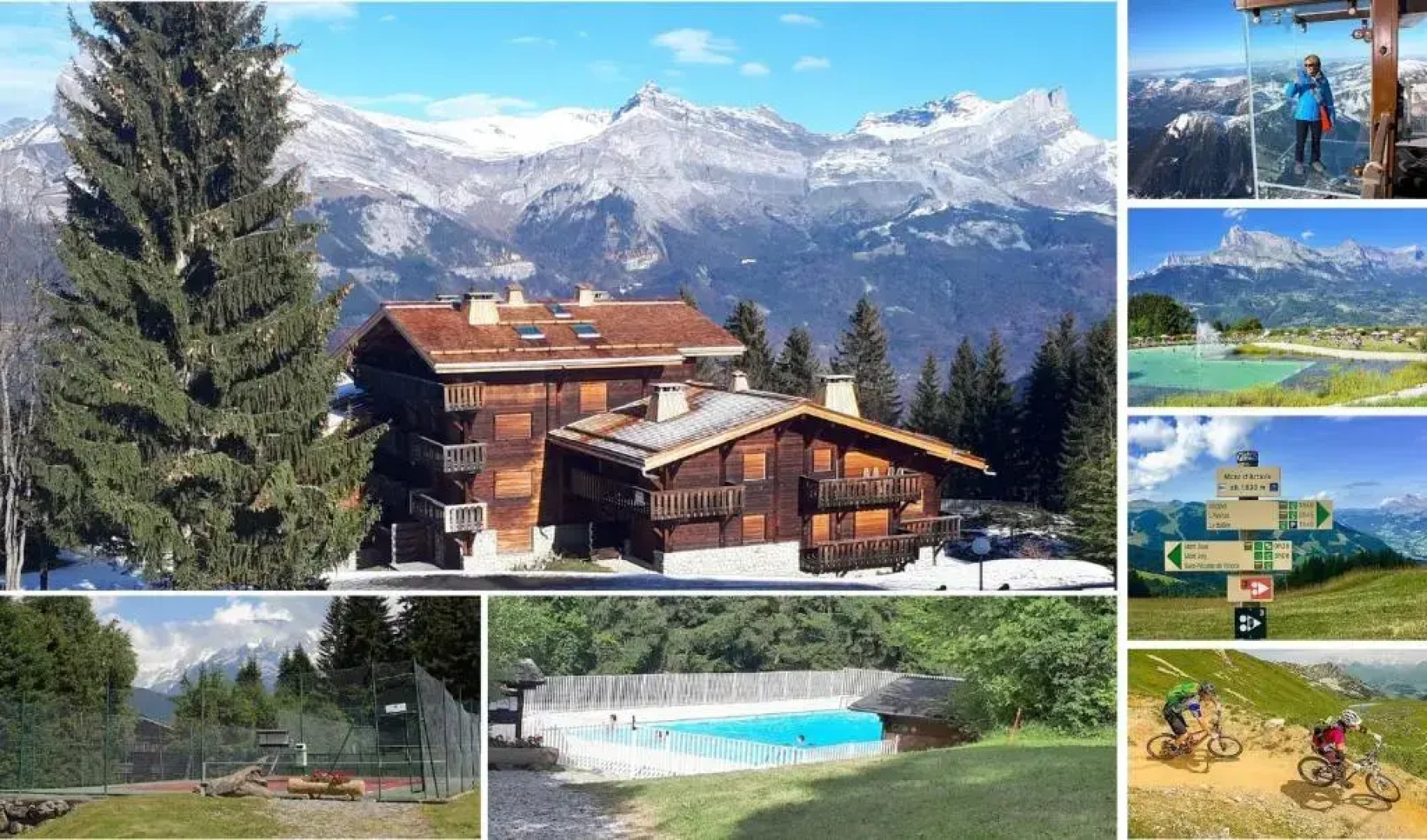 Saint Gervais - Le Bettex T3 Duplex (1400m d'altitude)/ 55m2 / Vue Mont Blanc - Aux Pieds des Pistes!