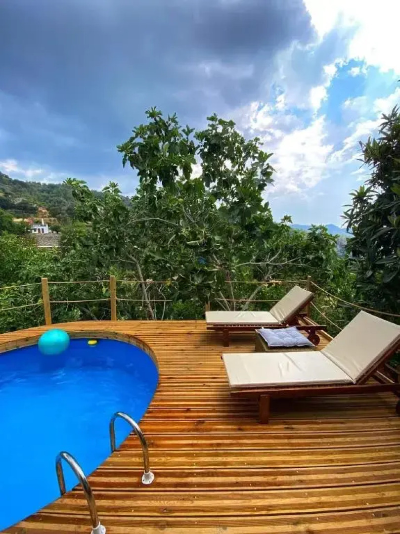 Aprosmeno Jacuzzi House 3 With Private Pool