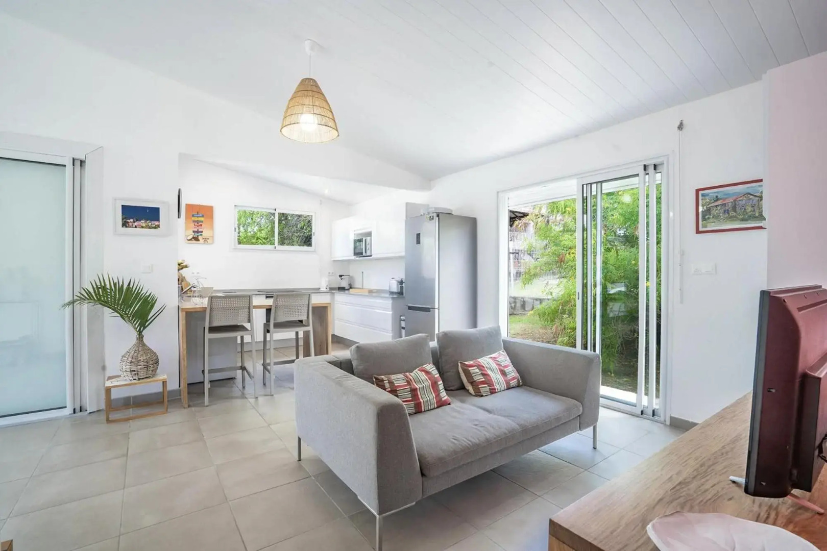 Villa Bel'Amandier : 3ch, bac à punch à 2min à pied de la plage