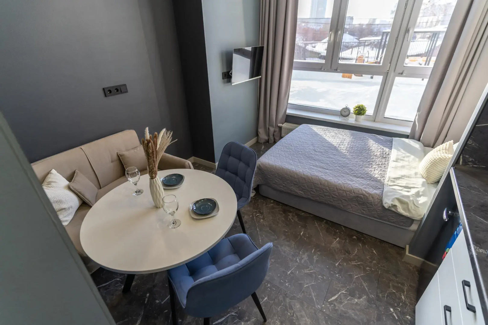 Апартаменты Степаненков на улице Амундсена 7